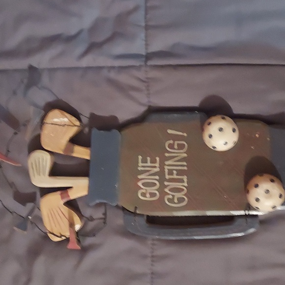 Gone Golfing Sign - Picture 1 of 3